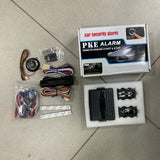 Push Start Kit PKE Car Security Alarm System with Keyless Entry, Remote Engine Start & Stop