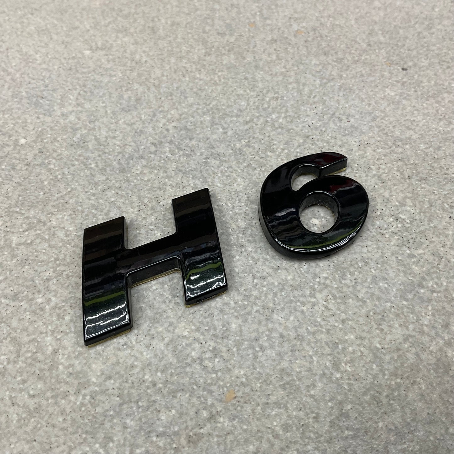 Glossy Black Monograms for Haval H6 - Premium Exterior Styling