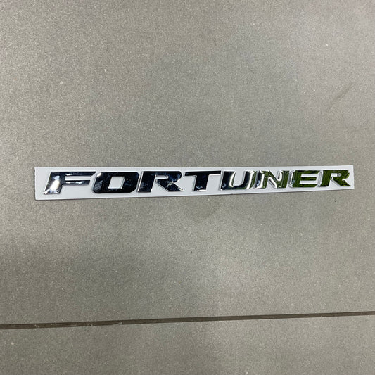 "Fortuner" Monogram Emblem for Toyota Fortuner