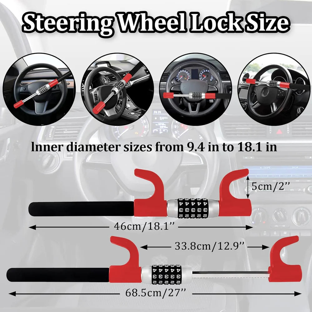 Steering Wheel Password Lock