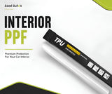 Asad Autos Interior PPF TPU car interior protection film with protective film roll and premium packaging