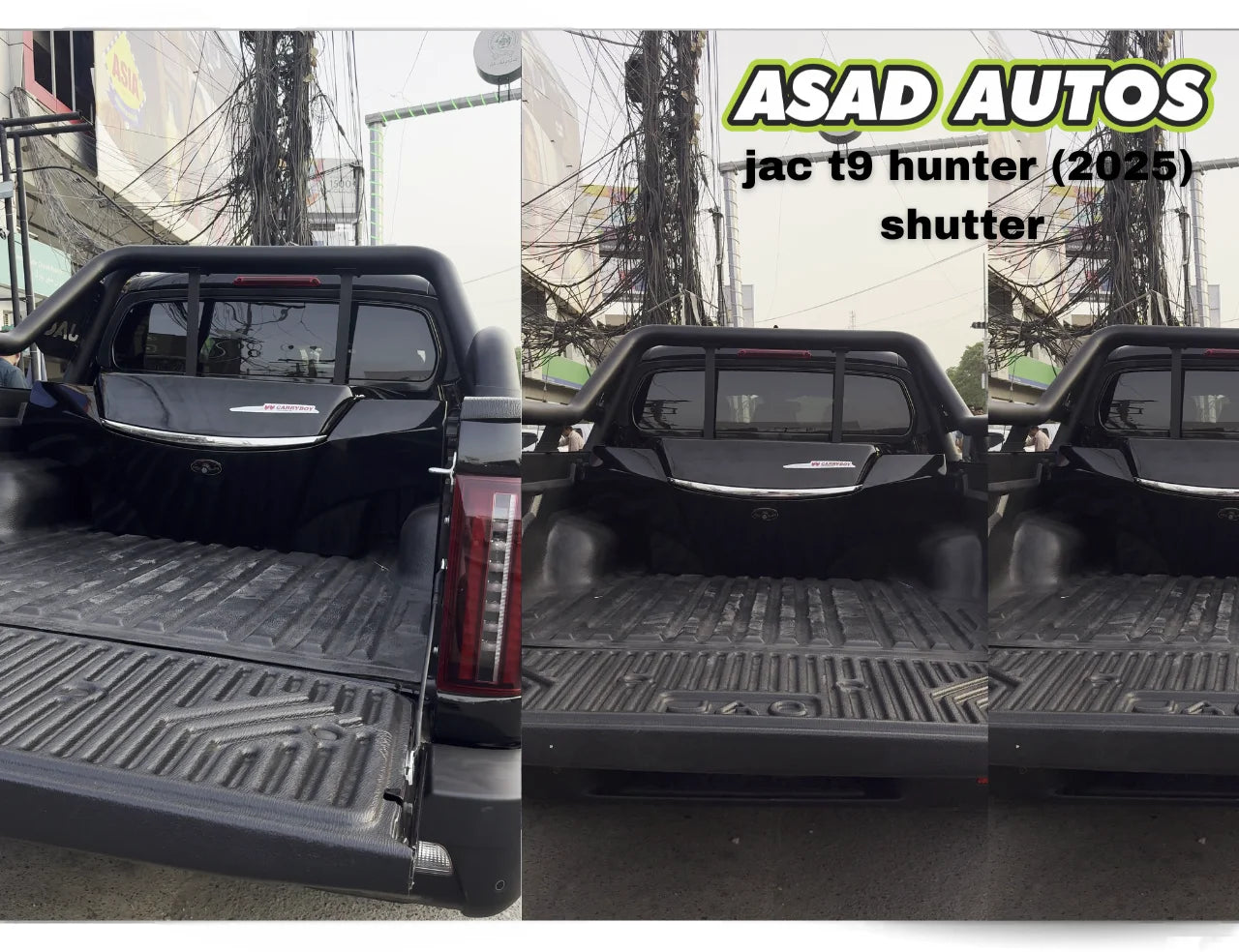JAC T9 Hunter (2025) Shutter Roll Cover – Heavy-Duty Bed Protection & Style