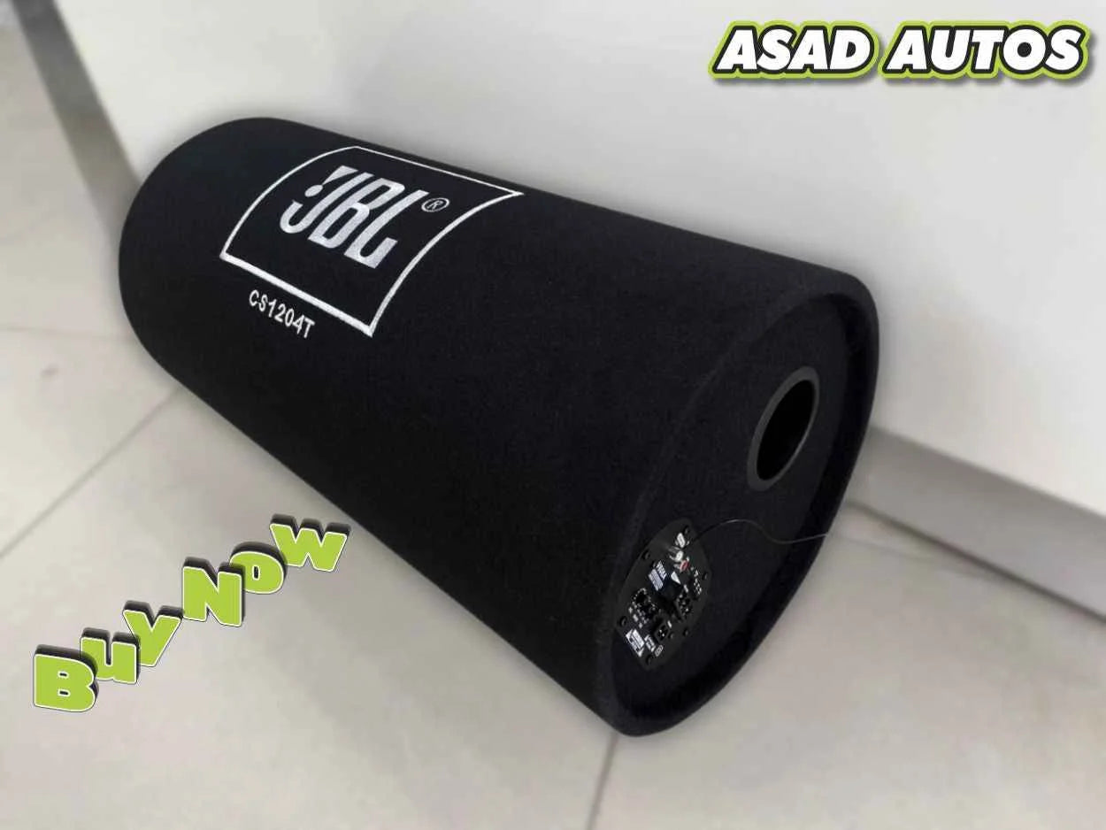 JBL CS1204T Underseat Subwoofer | Slim Powerful Bass Upgrade