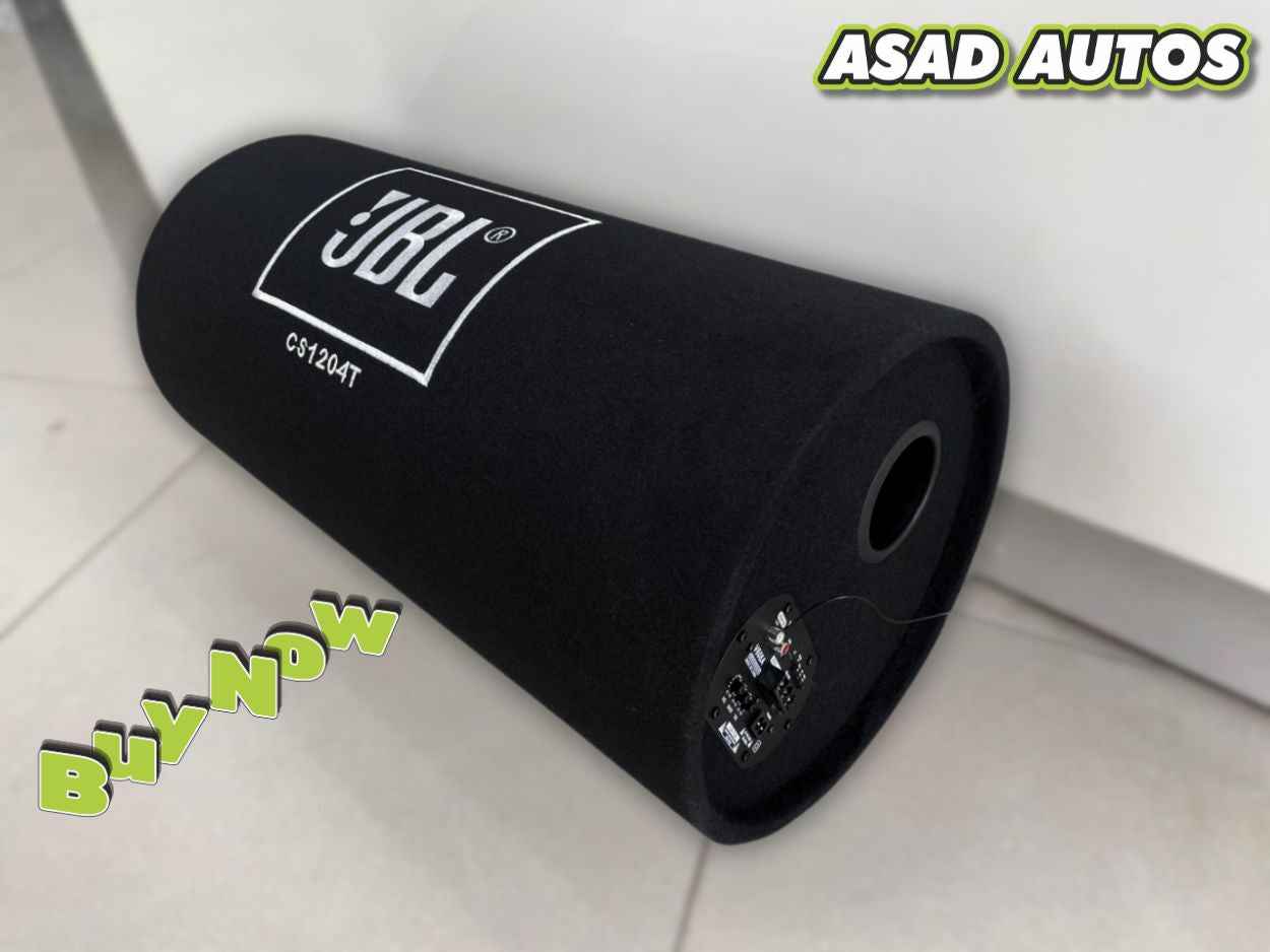 JBL CS1204T Underseat Subwoofer | Slim Powerful Bass Upgrade