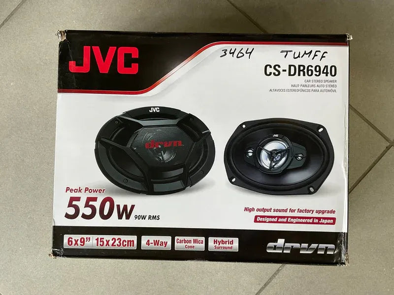 JVC CS-DR6940 550W Car Speakers – High-Power Sound & Deep Bass
