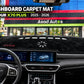 Jetour X70 Plus dashboard cover with shaped component openings