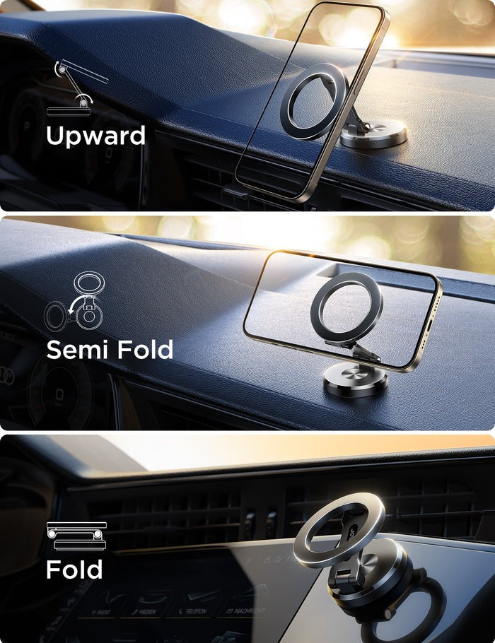 Joyroom Foldable Magnetic Car Phone Mount – Secure, Adjustable & Compact

