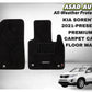 KIA Sorento 2021–Present Premium Carpet Car Floor Mat – Custom Fit & Comfort