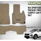 KIA Sportage 2019-Present Premium Carpet Car Floor Mats – Custom Fit, Durable & Stylish Interior Protection
