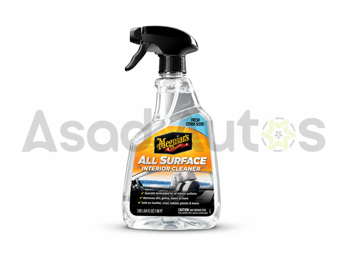 Keep your car’s interior fresh, clean, and factory-new with Meguiar’s All Surface Interior Cleaner