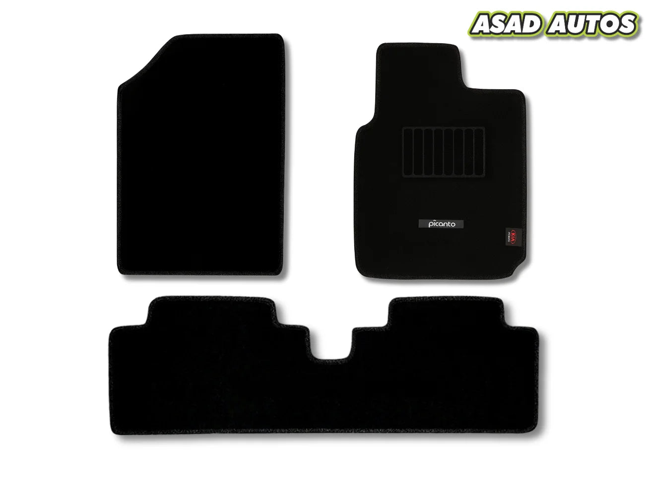 Kia Picanto 2019-2025 Carpet Car Floor Mats – Custom Fit & Durable Protection
