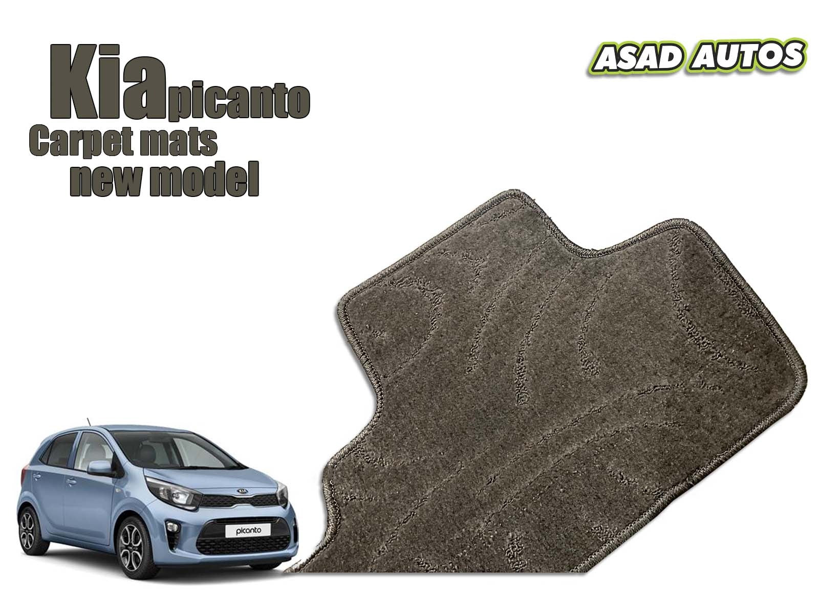 Kia Picanto Carpet Floor Mats – Stylish and Durable Protection for your car's interior