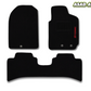 Kia Stonic 2022-2024 Executive Side Logo Carpet Floor Mats – Premium Custom Fit