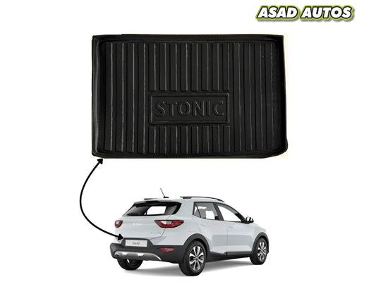 Kia Stonic 2022–2024 TPE Plastic Car Trunk Mat