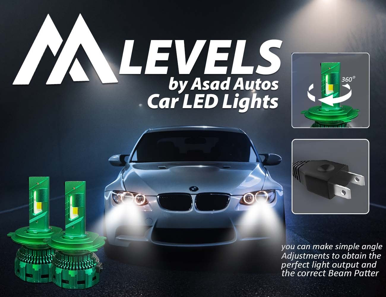 LED Lights 700W – High-performance, energy-efficient automotive lights with 6000K cool white color temperature for enhanced visibility and durability.