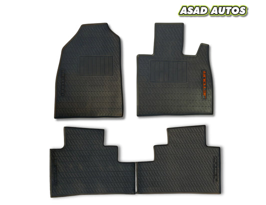Latex rubber all weather car floor mats for JETOUR Dashing 2025-2026