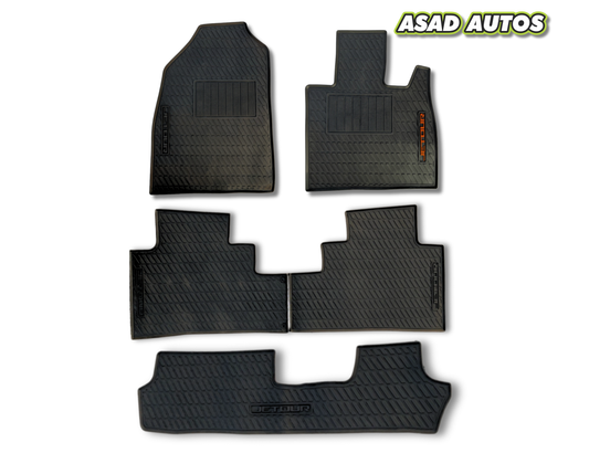 Latex rubber all weather car floor mats for JETOUR X70 2025-2026