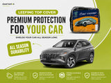 Leefing Top Cover Protecting Hyundai Tucson from Sun and Dust