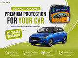 Leefing Top Cover Protecting Suzuki Swift from Sun and Dust