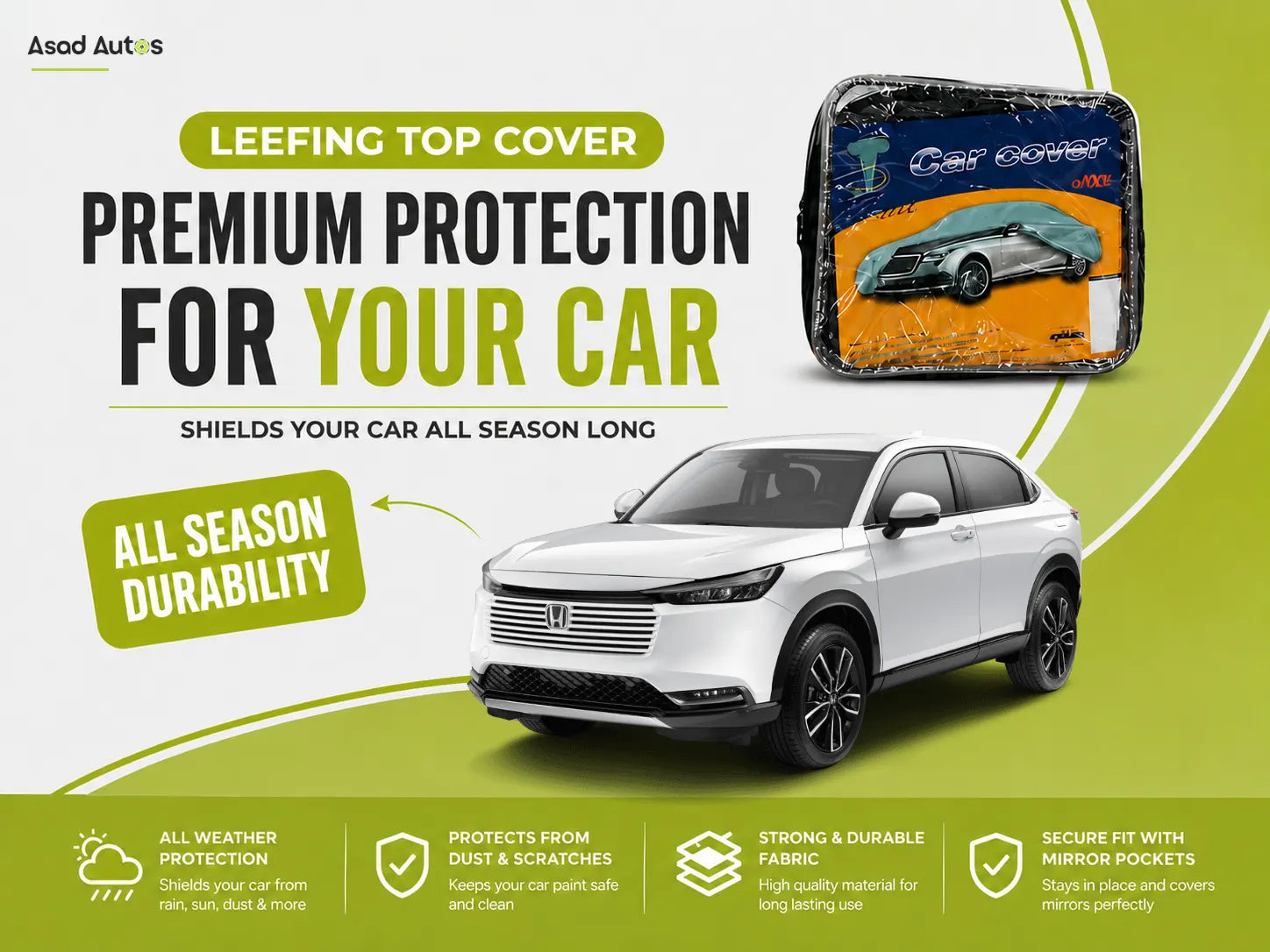 Leefing Top Cover for Honda HR-V