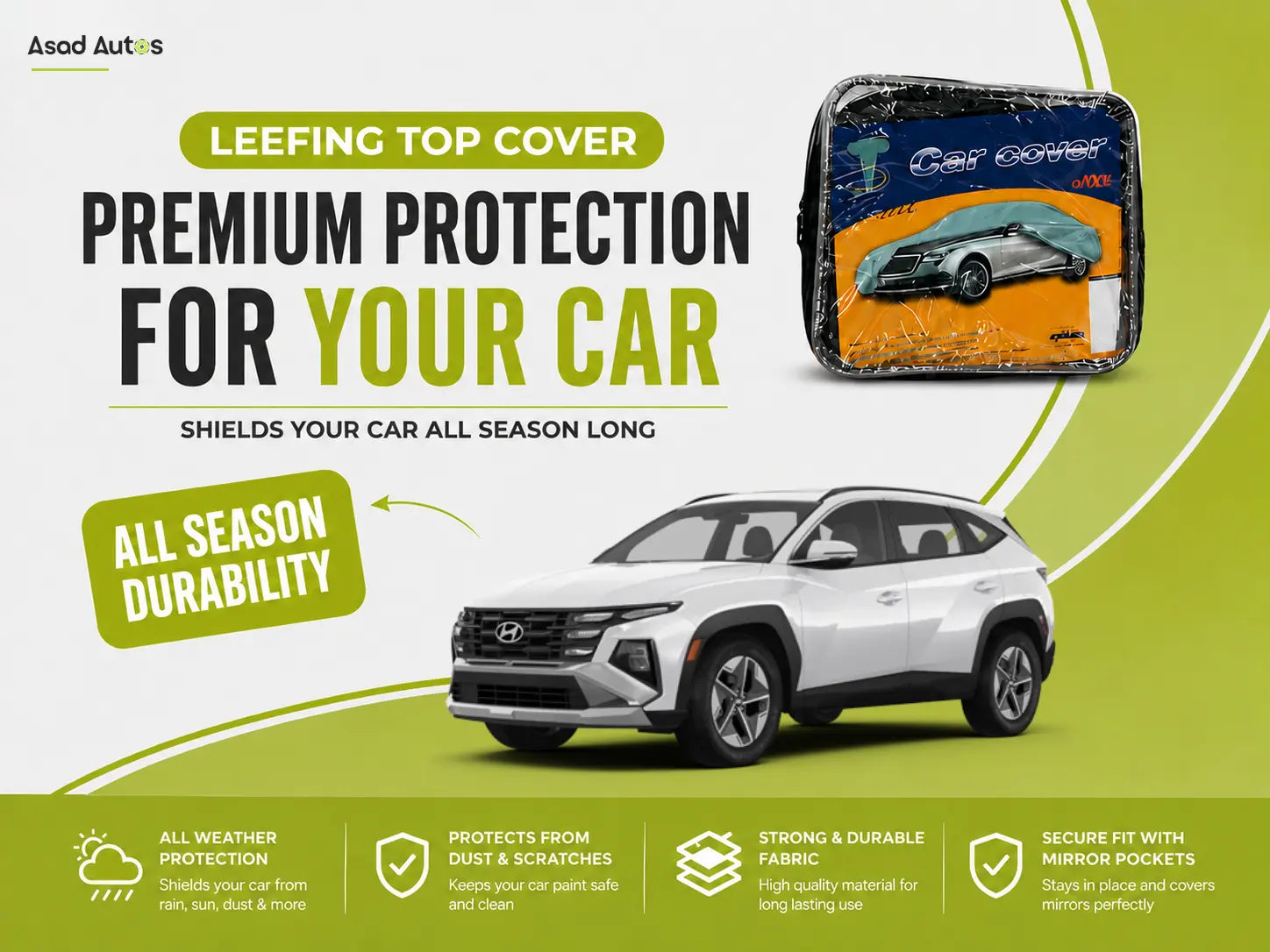Leefing Top Cover for Hyundai_Tucson_HEV_2025-2026