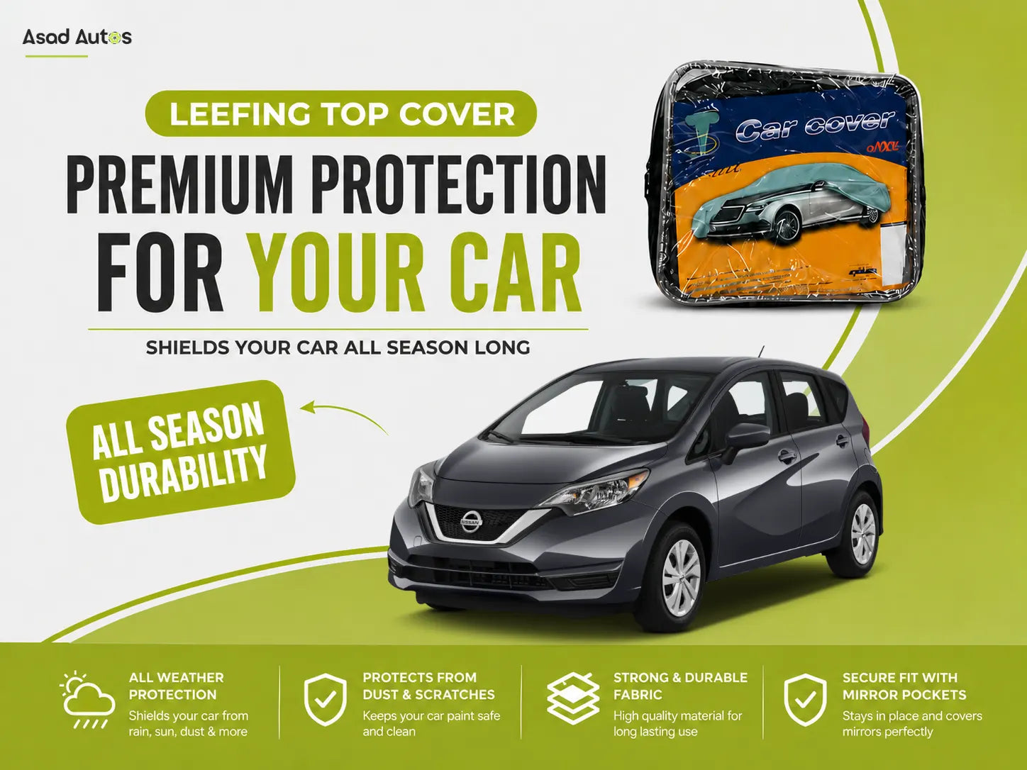 Leefing Top Cover for Nissan Note