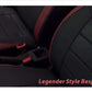 Legender-style bespoke seat covers for Suzuki Cultus 2000-2017, crafted from fully synthetic fabric for comfort and durability.