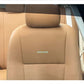 Luxurious Bespoke Mustard Seat Covers for Toyota Yaris, offering custom fit, premium quality, and stylish protection for your car’s interior.
