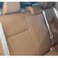 Luxurious Bespoke Mustard Seat Covers for Toyota Yaris, offering custom fit, premium quality, and stylish protection for your car’s interior.