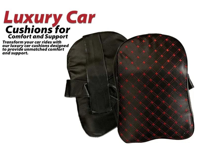 Luxury car cushions providing superior comfort and ergonomic support, designed to upgrade your car’s interior.