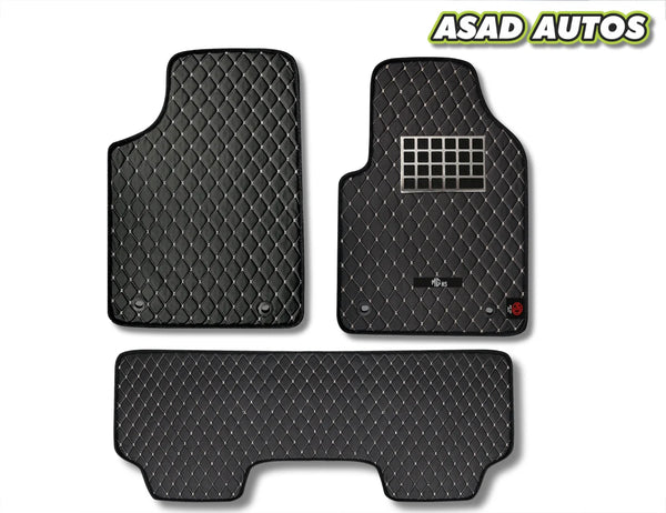 MG HS 7D Luxury Floor Mats (2021–Present) – Waterproof | Custom Fit | Diamond Stitch