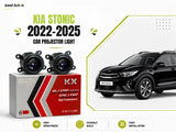 MLI 2-Inch BI-LED Fog Lamp Projector Lights for Kia Stonic 2022-2025