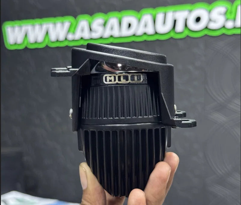 MLI 2-Inch BI LED Projector Light – Fog Lamp & Universal Headlight Upgrade for Cars in Pakistan
