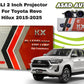 MLI 2-Inch BI LED Projector Lights For Toyota Revo Hilux 2015-2025 – High Brightness Headlight Upgrade