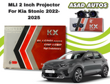 MLI 2-Inch BI-LED Fog Lamp Projector Lights for Kia Stonic 2022-2025