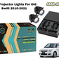MLI Car Projector Lights BI LED Fog Lamp Lens for Suzuki Old Swift 2010-2021 (Alteration Required)