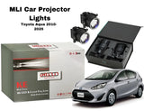 MLI BI LED Projector Fog Light Lens for Toyota Aqua 2010-2025 High Low Beam Car Fog Lamp Upgrade