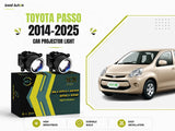MLI BI LED fog lamp projector lights for Toyota Passo 2014-2025 - Asad Autos