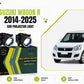 MLI BI LED projector headlight lens Fog Lamp for Suzuki Wagon R 2014-2025