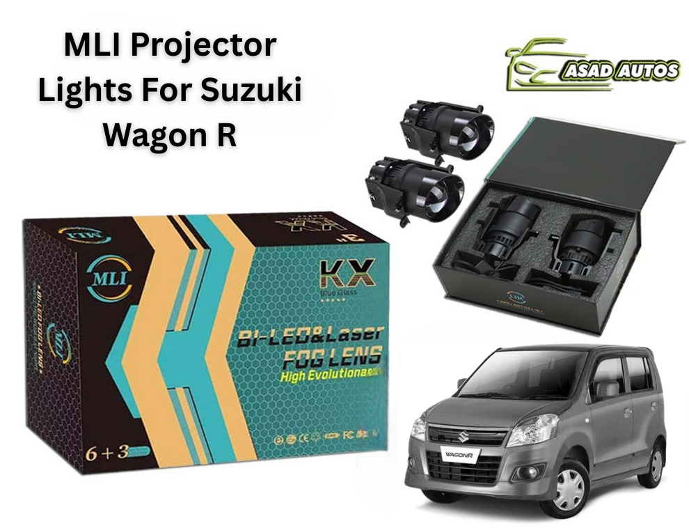 MLI BI LED projector headlight lens for Suzuki Wagon R 2014-2025