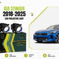 MLI Car Fog Lamp Projector Lights with BI LED lens for Kia Stinger 2018-2025 VIP Sedan, delivering enhanced brightness and a premium aesthetic upgrade.