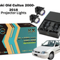 MLI Car Fog Lamp Projector Lights with BI LED lens for Suzuki Old Cultus 2000-2016 Hatchback, offering superior visibility, energy efficiency, and a sleek design.
