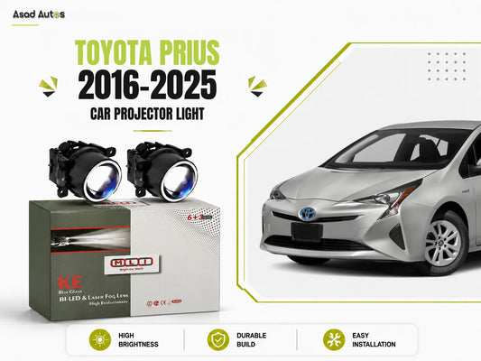 MLI Car Fog Lamp Projector Lights BI LED Lens for Toyota Prius 2016-2025