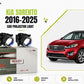 MLI Car Projector Fog Lights BI LED Lens for Kia Sorento 2016-2025, offering superior lighting for safer night drives and a stylish upgrade for your SUV.
