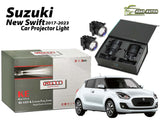 MLI Car Projector Fog Lights BI LED Lens for Suzuki New Swift 2017-2025, providing enhanced visibility, energy-efficient lighting, and modern design for improved driving performance.
