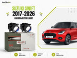 MLI Car Projector Fog Lights BI LED Lens for Suzuki New Swift 2017-2026