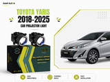 MLI Car Projector Fog Lights BI LED Lens for Toyota Yaris 2018-2025 Sedan