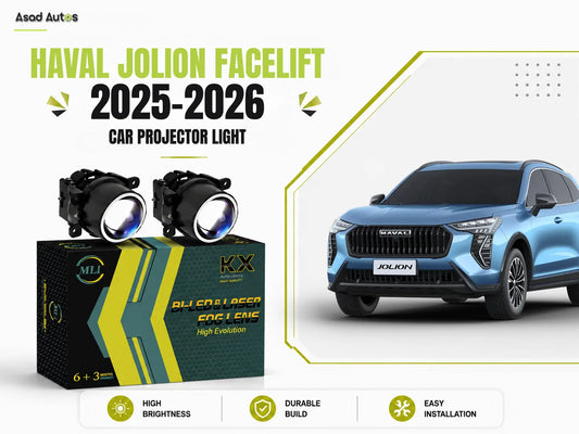MLI Car Projector Lights BI LED Fog Lamp Lens for Haval Jolion Facelift 2025-2026