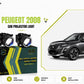MLI Car Projector Lights with BI LED lens for Peugeot 2008 Crossover, delivering enhanced brightness, energy efficiency, and a modern design.
