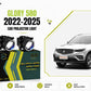 MLI Fog Lamp Car Projector Lights with BI LED Lens for Glory 580 2022-2025 Crossover, offering enhanced brightness and a sleek upgrade.